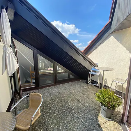 Seeloge Mit Dachterrasse Direkt Am Westhafen In Am Bodensee * Hagnau