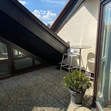 Lejlighed Seeloge Mit Dachterrasse Direkt Am Westhafen In Am Bodensee