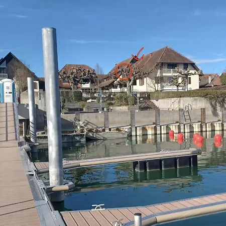 Seeloge Mit Dachterrasse Direkt Am Westhafen In Am Bodensee * 하그나우